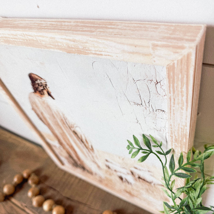 Jesus with Sheep Wall Art Print