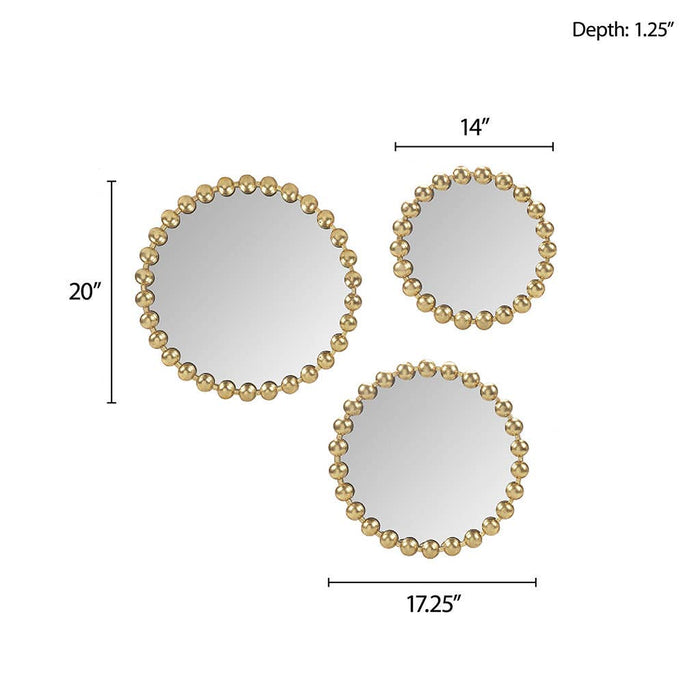 Gold Round Mirror Wall Decor Mirror