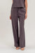 Dark grey women’s trousers styled for fall in Minnesota