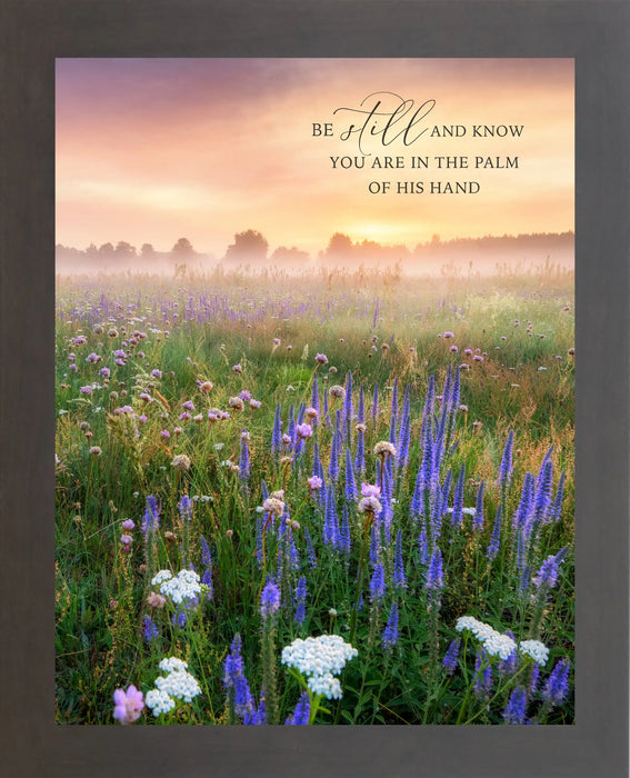 Be Still and Know That You Are In The Palm Of His Hand Art