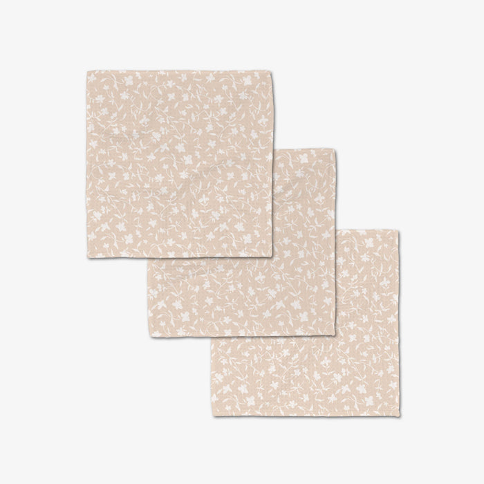 Tiny Floral Luxe Washcloth Set