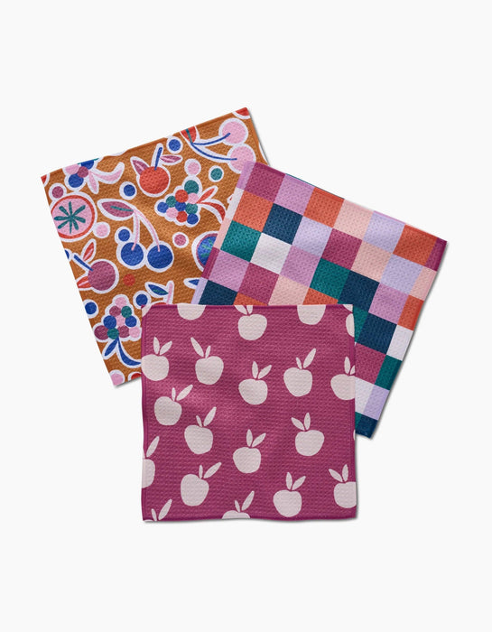 Autumn  Party Dishcloth  Set of 3