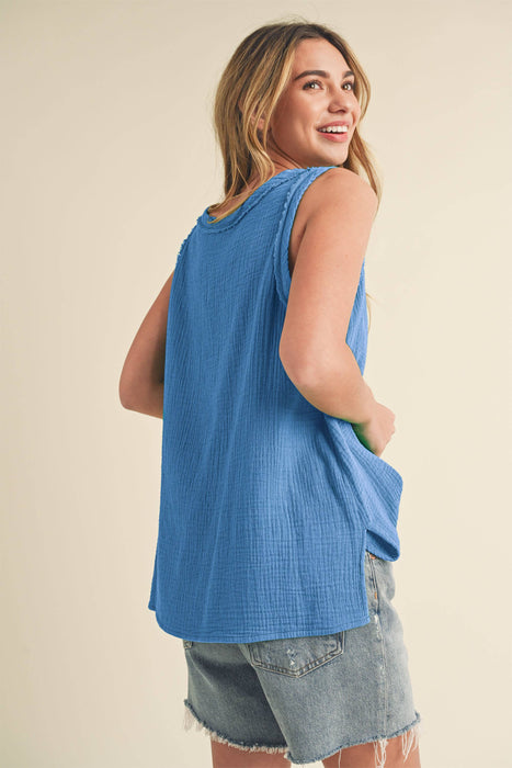 Nasia Tank Sleeveless Women’s Top | Trendy Boutique Clothing Minnesota