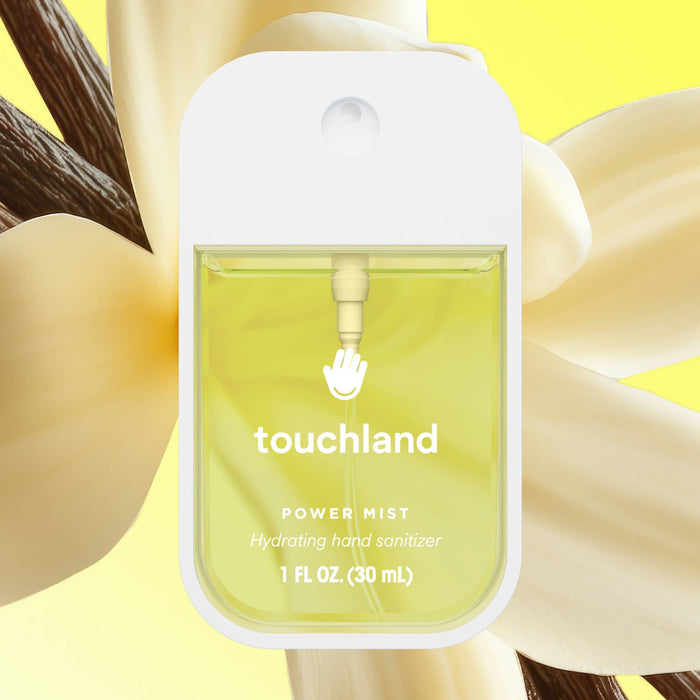 Vanilla Blossom Power Mist Hydrating Hand Sanitizer Touchland Brand