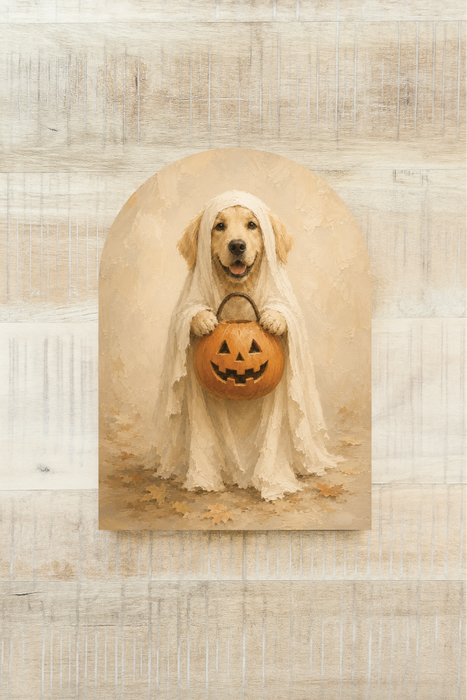 Golden Retriever Halloween, Arch