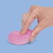 Close-up of squishy Memory Gel Stress Ball with gooey interior, ideal for stress relief and focus