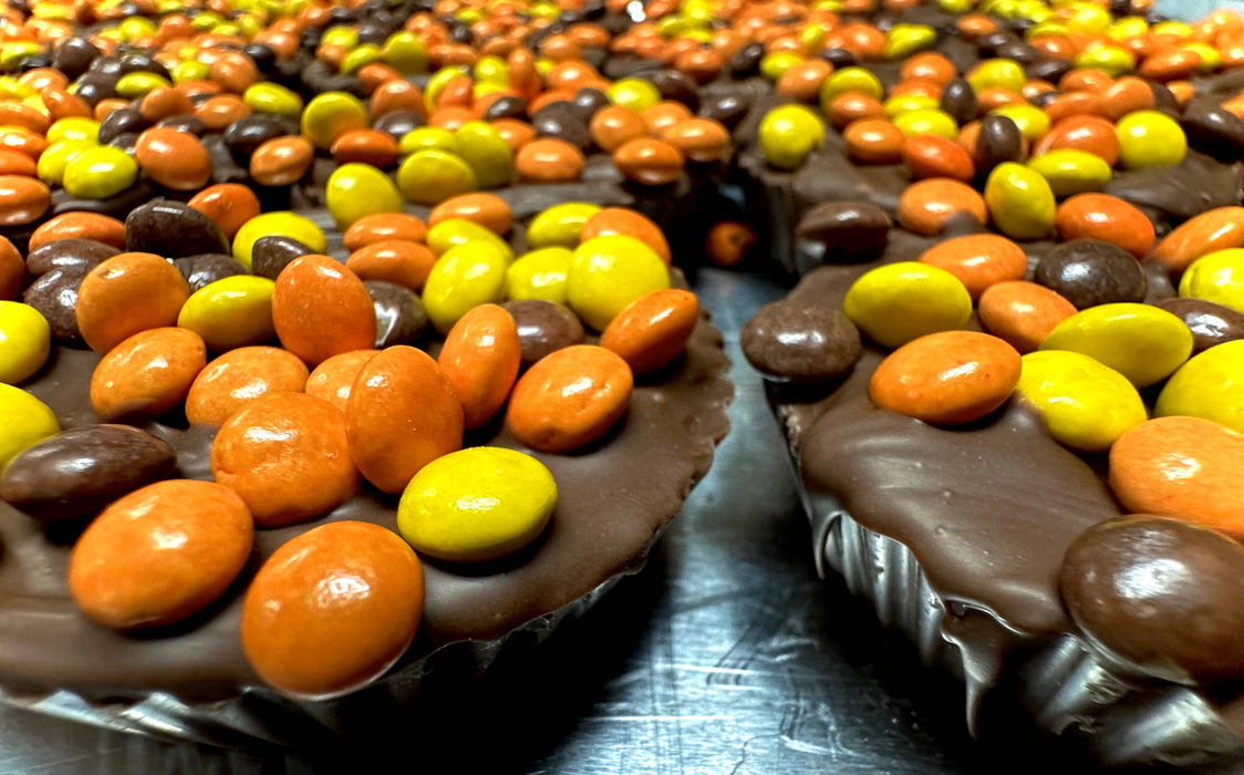 Jumbo Milk Chocolate “Reese Pieces” Peanut Butter Cups w/Bow