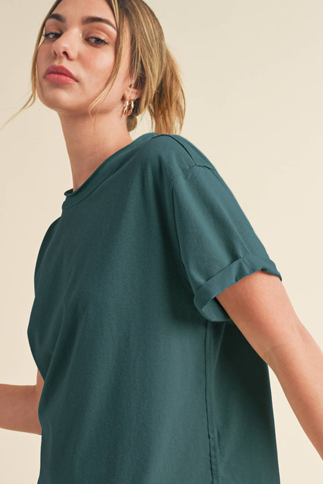 Women’s Mali Baby Tee Short Sleeve Shirt | Everyday Boutique Fashion