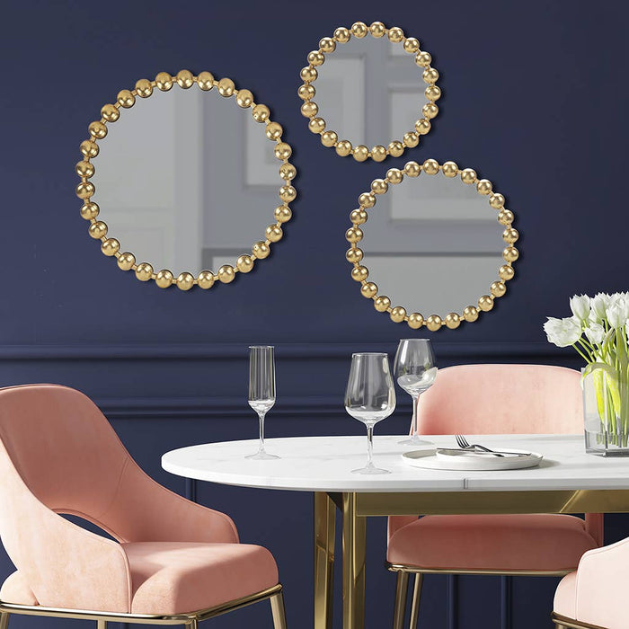 Gold Round Mirror Wall Decor Mirror