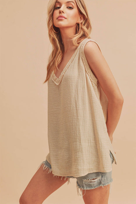 Nasia Tank Sleeveless Women’s Top | Trendy Boutique Clothing Minnesota