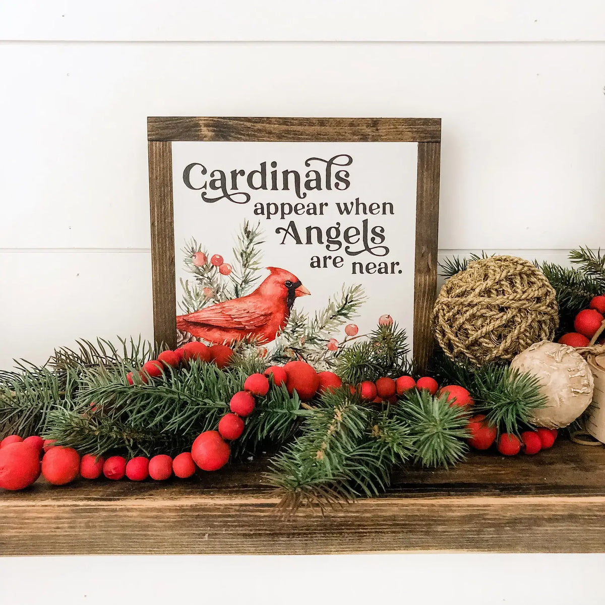 Cardinal Saying Sign 9