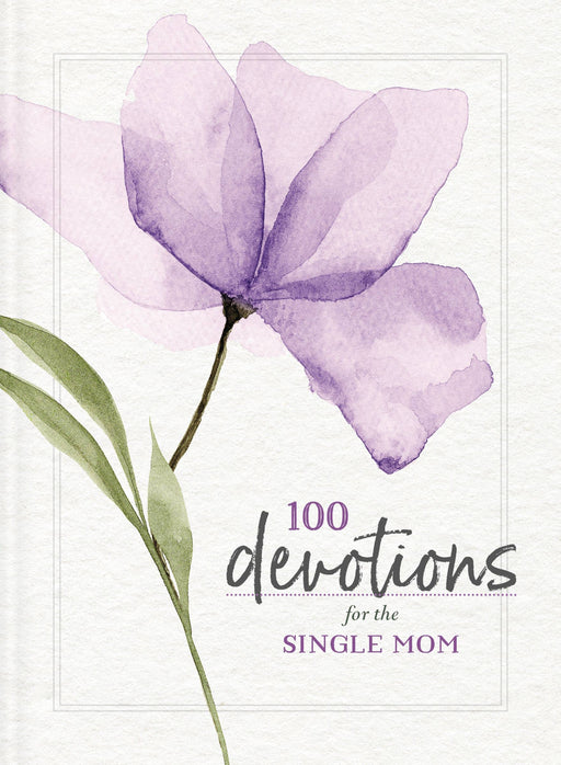 Encouraging 100 Devotions for Single Moms softcover Christian devotional