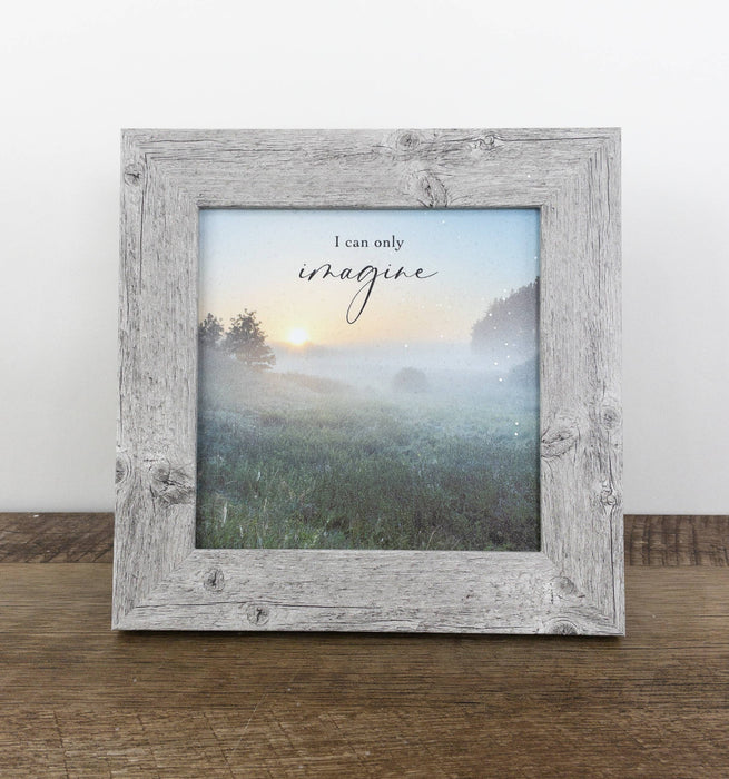 I Can Only Imagine Faith Decor Art Sign