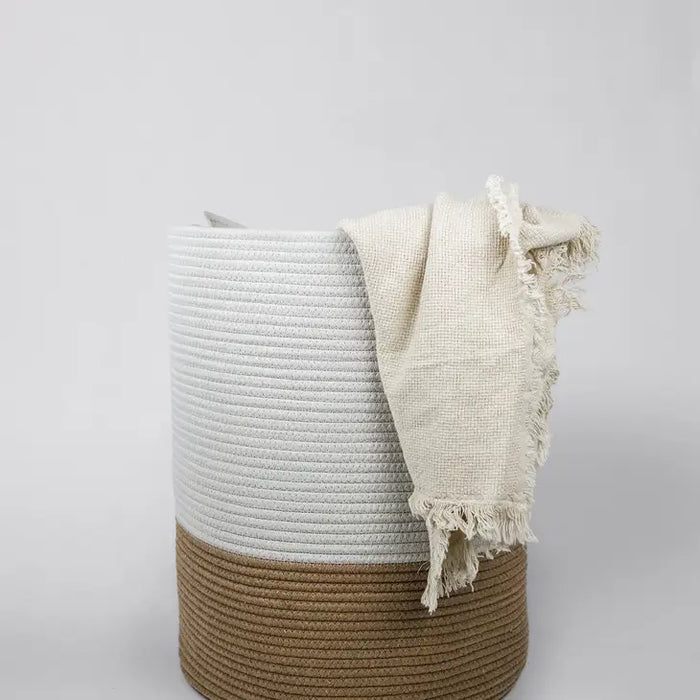 Woven Rope Storage Basket