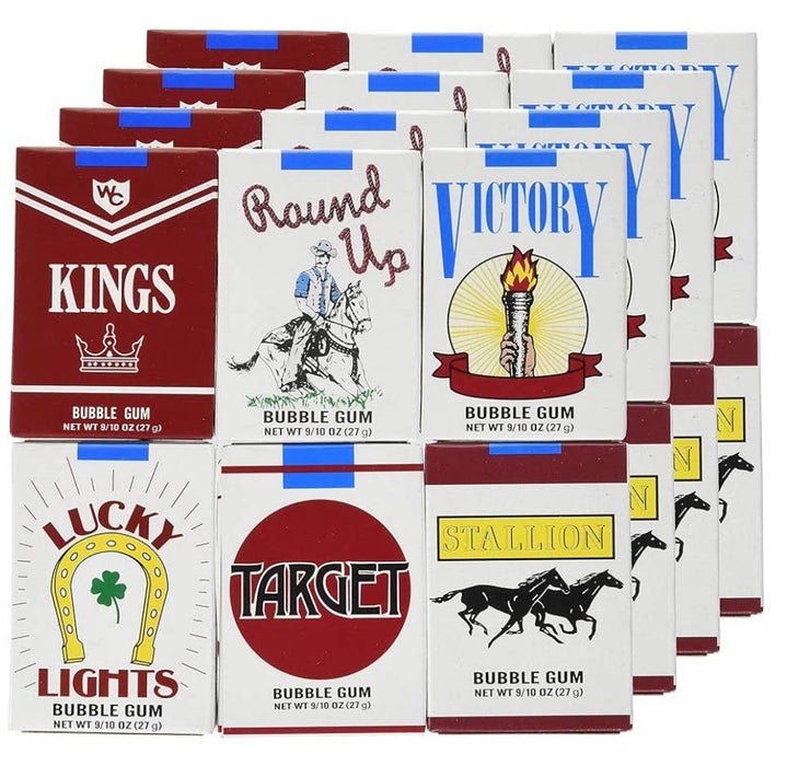 Nostalgic Bubble Gum Old Fashioned Cigarettes 1931 Set of 3 Packs
