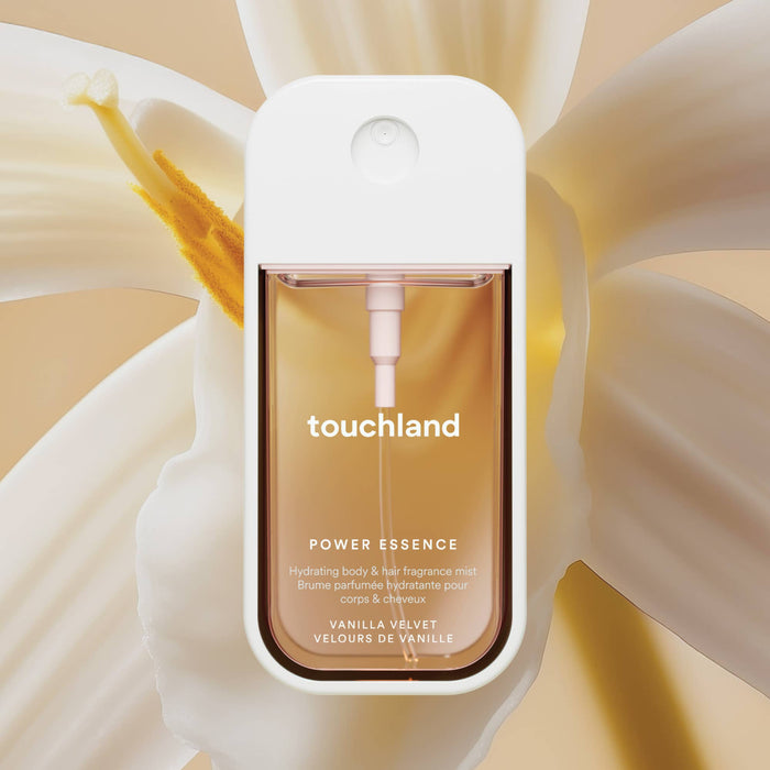 Touchland  Vanilla Velvet Power Essence Body & Hair Fragrance Mist