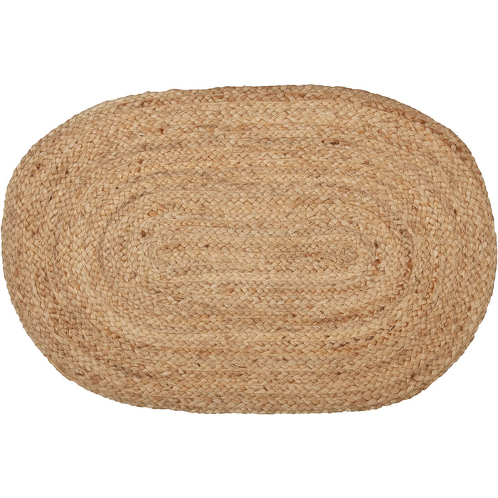 Natural Jute Rug  w/ pad
