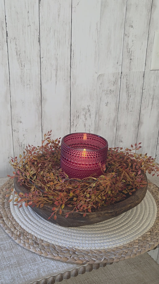 Video showing how easy it is to switch out from Fall decor to Winter decor