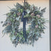 28" blue berry and eucalyptus wreath – Heartland Store MN near Rochester MN