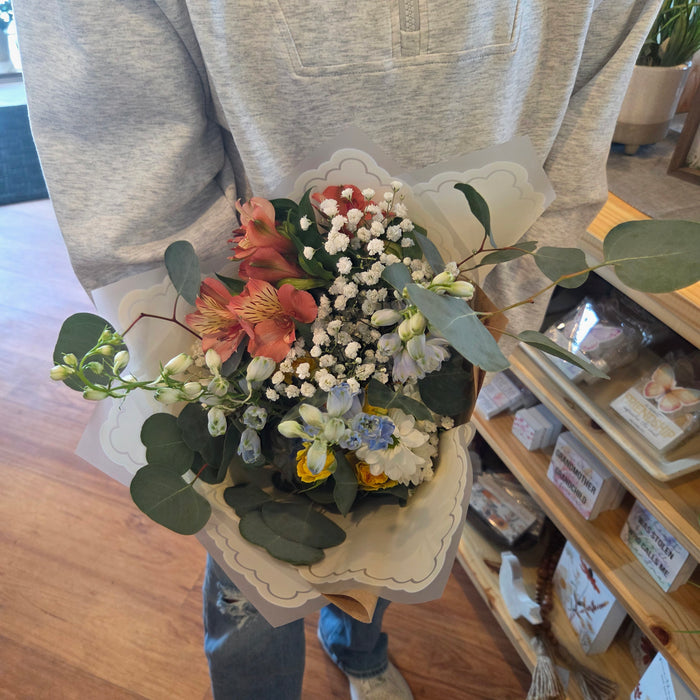 Many options Under $40 Fresh Flowers Available to pick up in Store- Hand Tied or Vased Arrangements