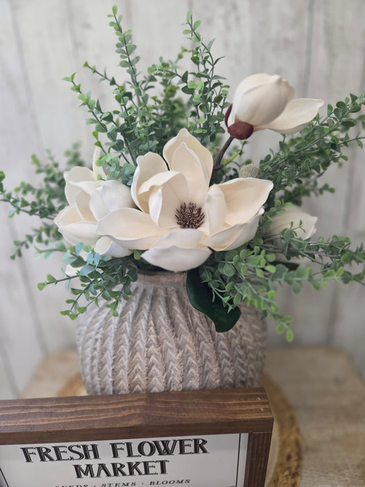 Artificial 17" Magnolia Flowers in a Bundle