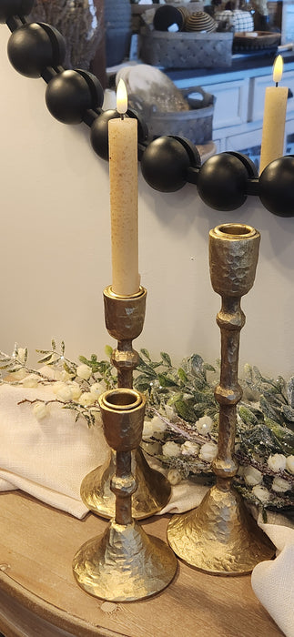 Gold Taper Candle Holder