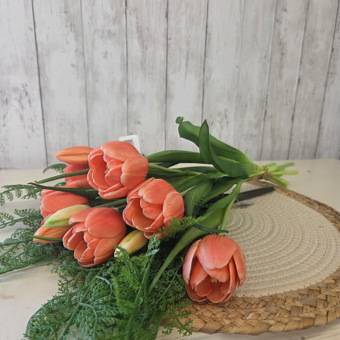 16" Artificial Tulip Bundle | Stems in Assorted Colors | Heartland Store MN