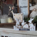 Block sitter bunny set with wooden fence at Heartland Store MN