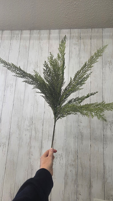 Artificial 27" Cedar Stems Spray  | Heartland Store MN