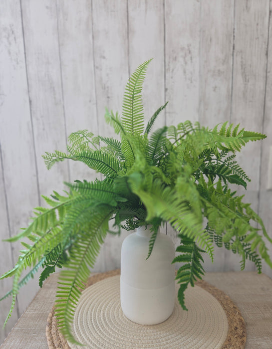 Artificial 18" Real Touch Fern Leaves