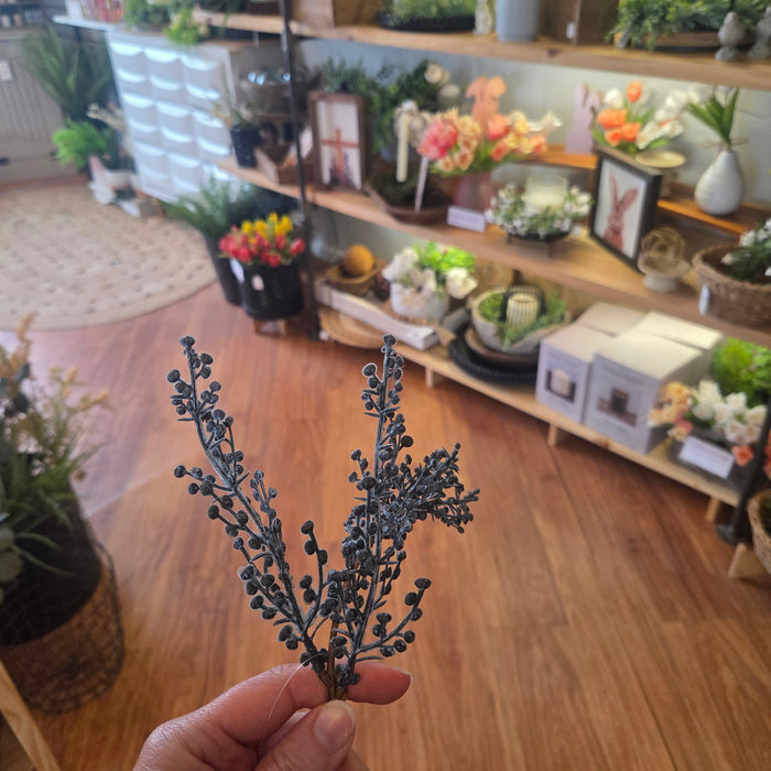 Artificial Blue Berry Stem – Everyday Stem for Spring, Fall & Winter Decor | Heartland Store MN