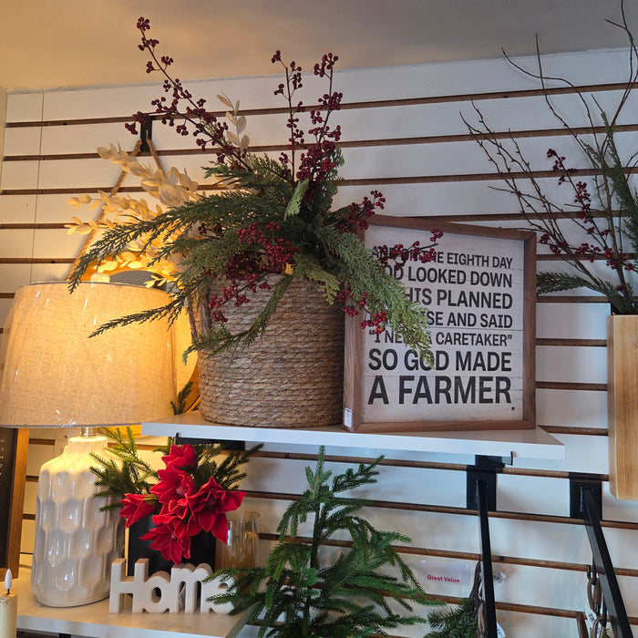 Artificial 27" Cedar Stems Spray  | Heartland Store MN