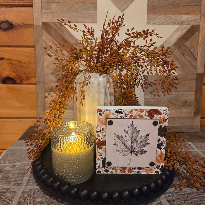 32" Rust Orange Berry Fall Garland – Autumn Candle Ring & Seasonal Decor | Heartland Store MN
