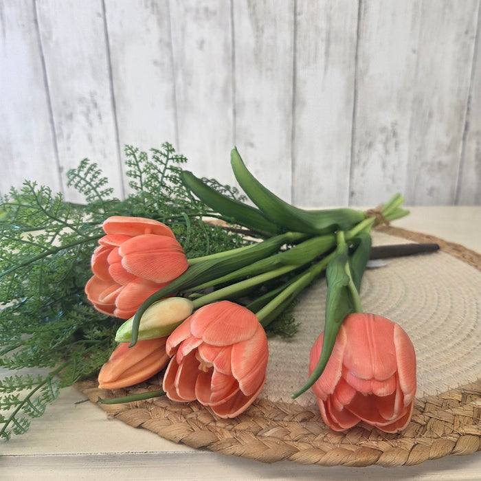 16" Artificial Tulip Bundle | Stems in Assorted Colors | Heartland Store MN