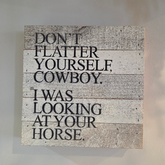 Handmade rustic wood sign from Heartland Store MN