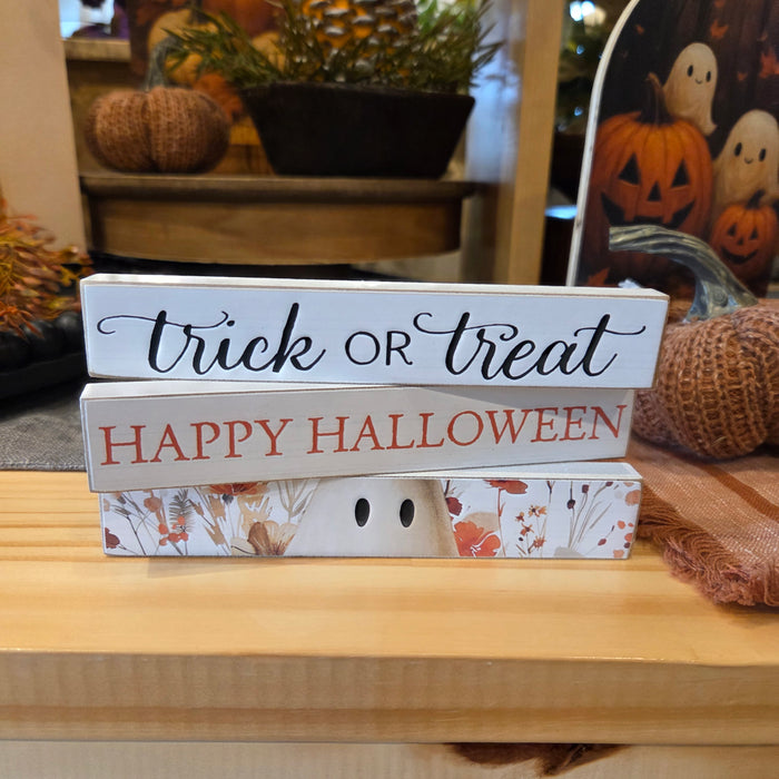 Trick Or Treat Ghost Mini Stick
