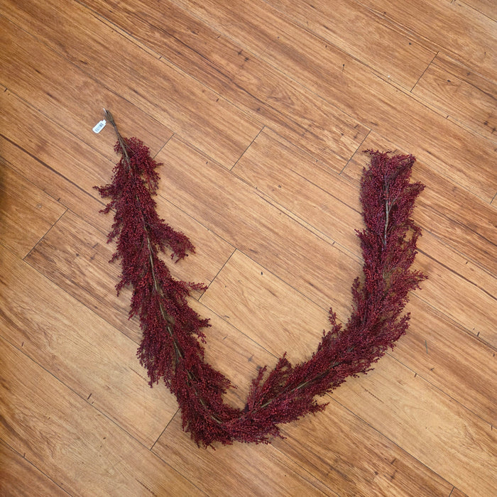 Artficial Red Berry Christmas Garland 6 Feet long
