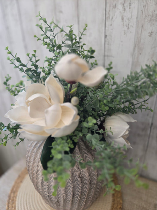 Artificial 17" Magnolia Flowers in a Bundle