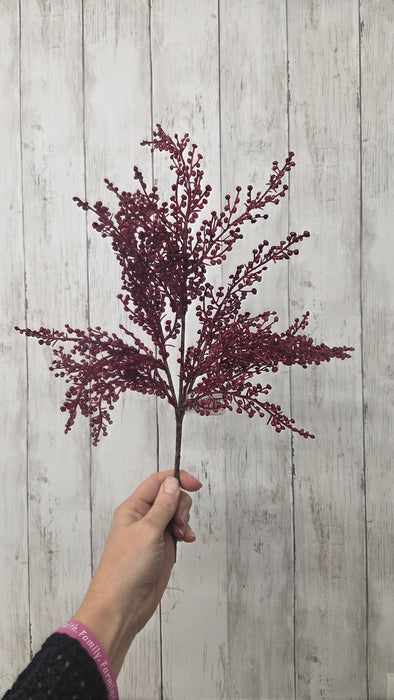 Artificial 16"  Berry  Indoor and Outdoor Red Color | Heartland Store MN