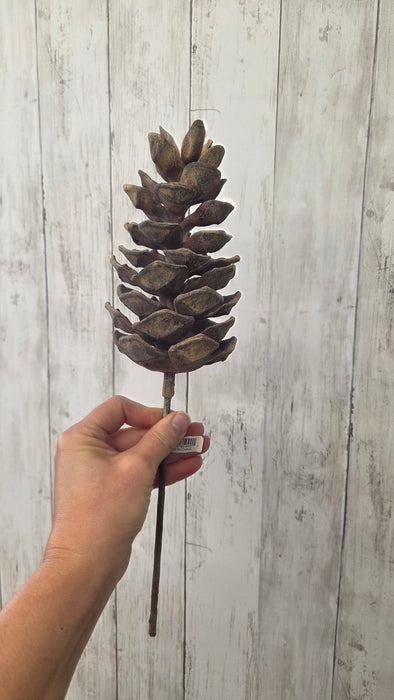 Artificial 6" Pine Cone Natural Color | Heartland Store MN