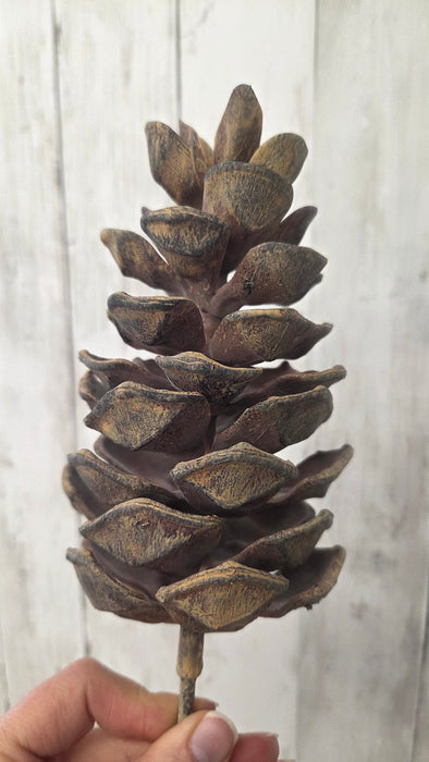 Artificial 6" Pine Cone Natural Color | Heartland Store MN