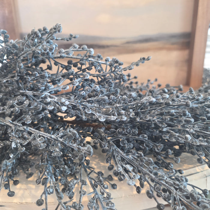 29" Artificial Blue Berry Garland for Everyday Floral Decor | Heartland Store MN