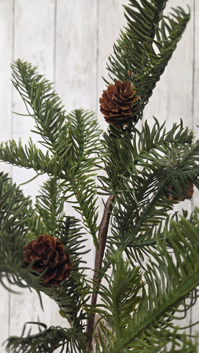 Artificial Hemlock Pine Stems – 18" Tall | Heartland Store MN