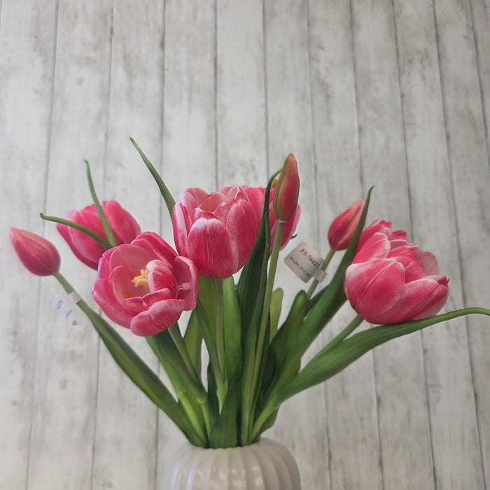 16" Artificial Tulip Bundle | Stems in Assorted Colors | Heartland Store MN