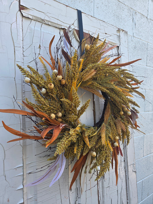 Fall Handmade Wreath 24"