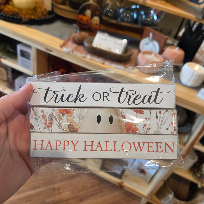 Trick Or Treat Ghost Mini Stick