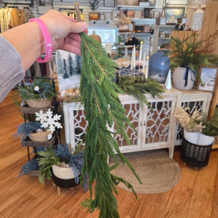 Artificial 6" Austrian Pine Garland