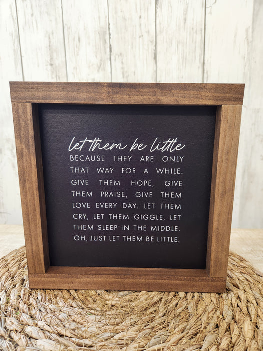 Let them be Little