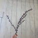 28” artificial burgundy berry stems in farmhouse vase for fall decorating