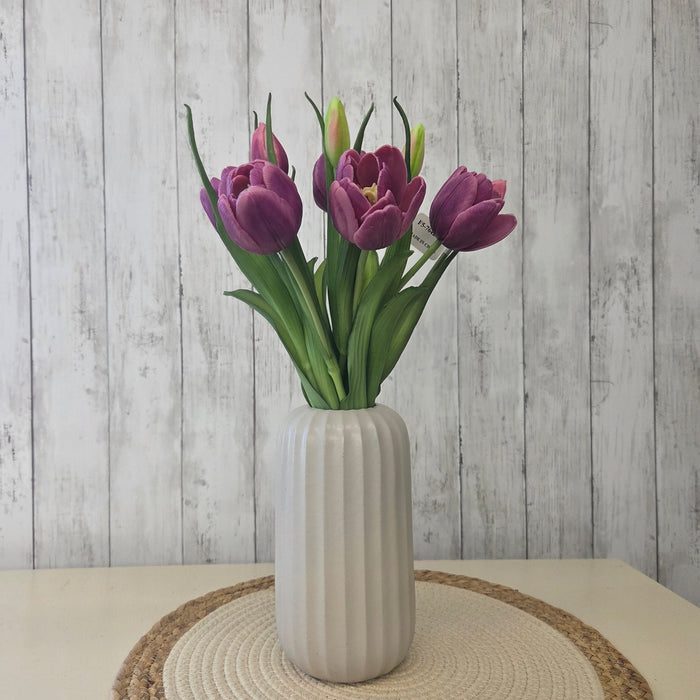 16" Artificial Tulip Bundle | Stems in Assorted Colors | Heartland Store MN